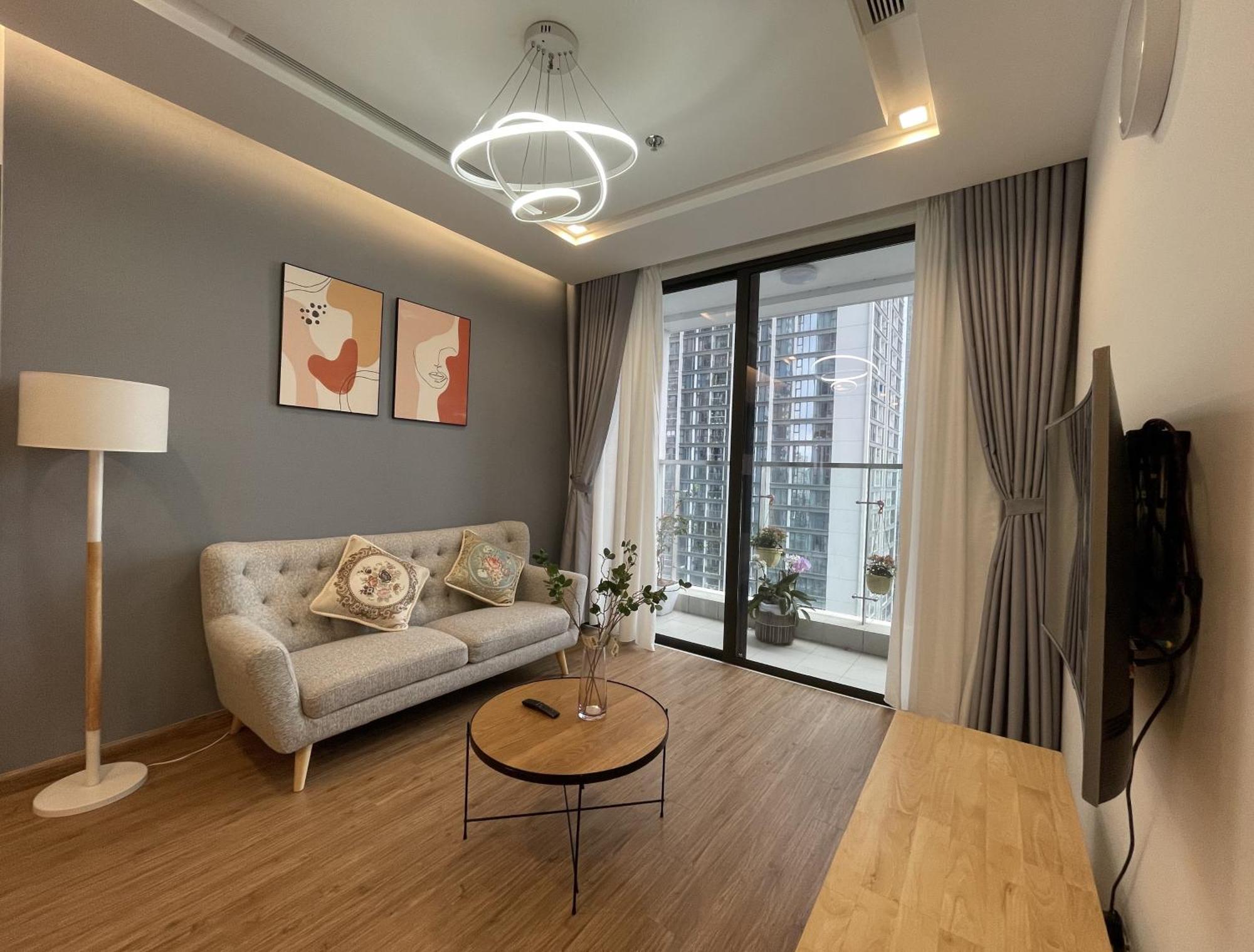 Lägenhet på 81 m² i Ba Dinh-distriktet, med 2 sovrum och 2 badrum  Hanoi Exteriör bild