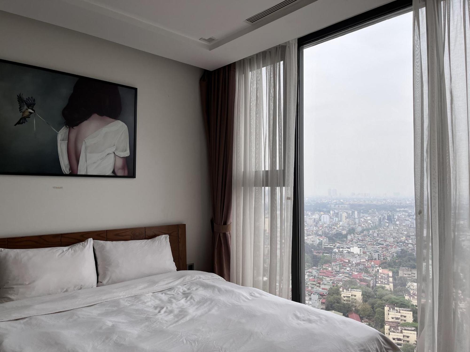 Lägenhet på 81 m² i Ba Dinh-distriktet, med 2 sovrum och 2 badrum  Hanoi Exteriör bild