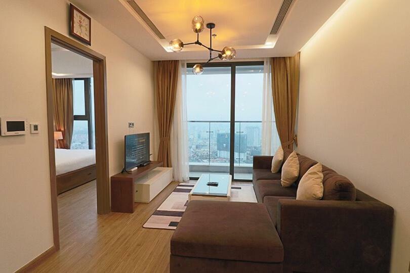 Lägenhet på 81 m² i Ba Dinh-distriktet, med 2 sovrum och 2 badrum  Hanoi Exteriör bild